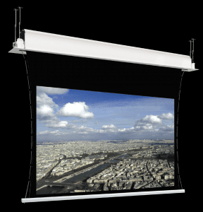 מסך הקרנה חשמלי נגלל LIGRA INCEELING-TENSIONED-Projection