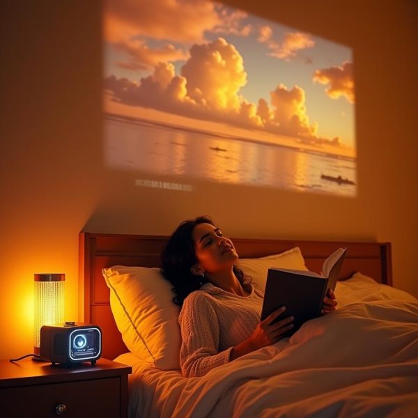 מקרן לחדר שינה