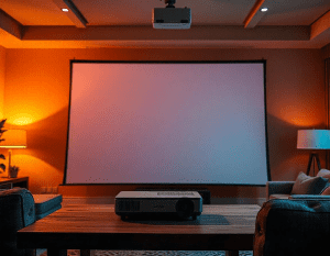 מסך הקרנה מתקפל