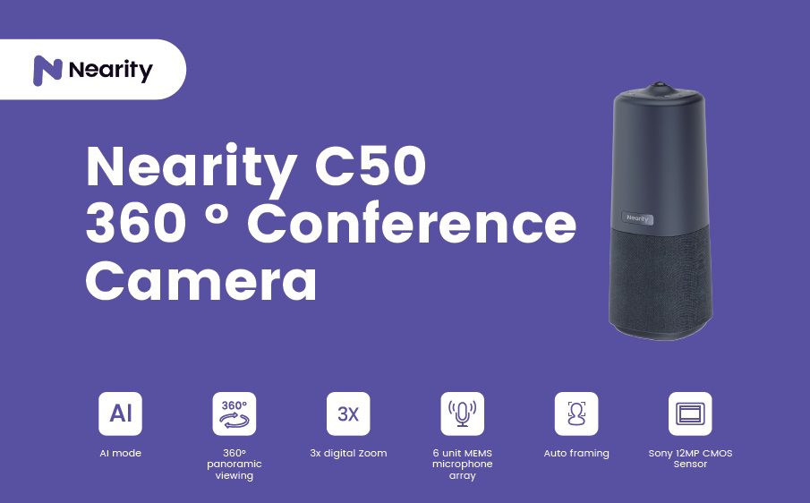 Nearity C50 360 ° Conference Camera 3x